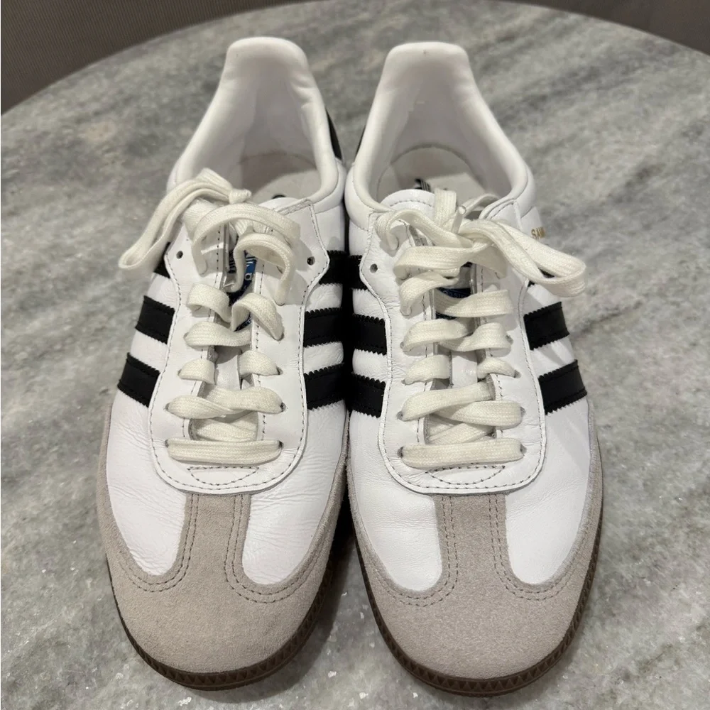 Adidas Samba OG Black White 8.5 women’s like new - Picture 2 of 9